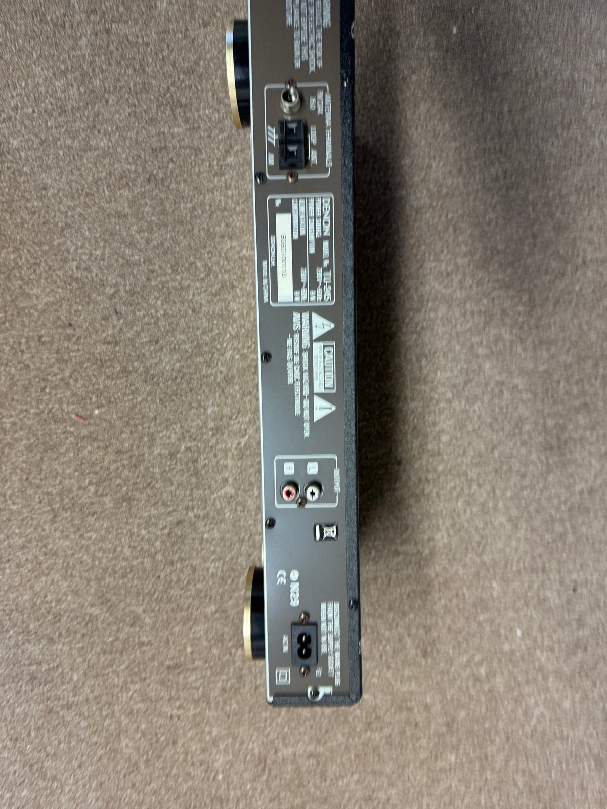Denon TU-280 RDS Stereo Tuner, Ophalen, Gebruikt, Analoog
