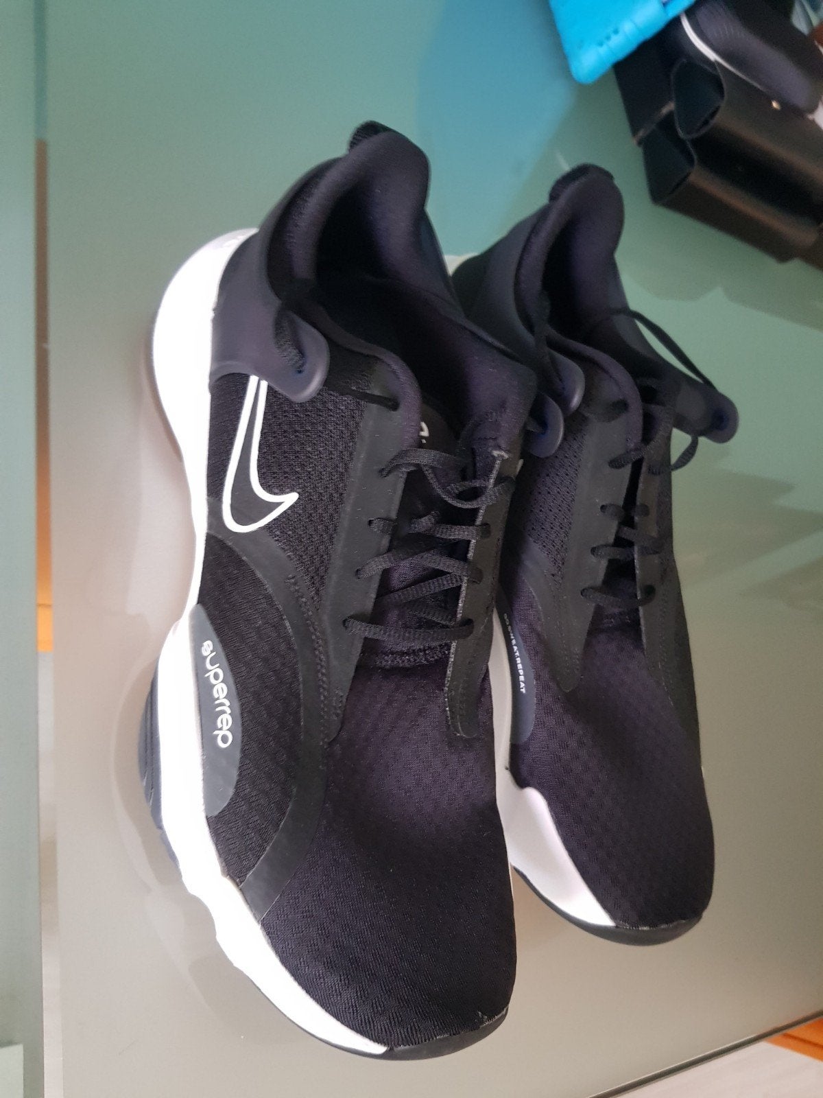Nike SuperRep Go 3 Flyknit Next Nature - Zwart/Wit, Ophalen of Verzenden, Zo goed als nieuw, Zwart