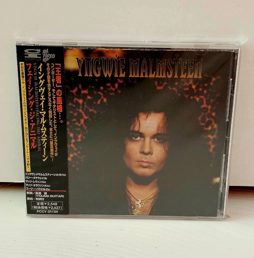 Yngwie Malmsteen-Facing The Animal (Japan CD), Verzenden, Speciale editie, Hardrock, Nieuw in verpakking