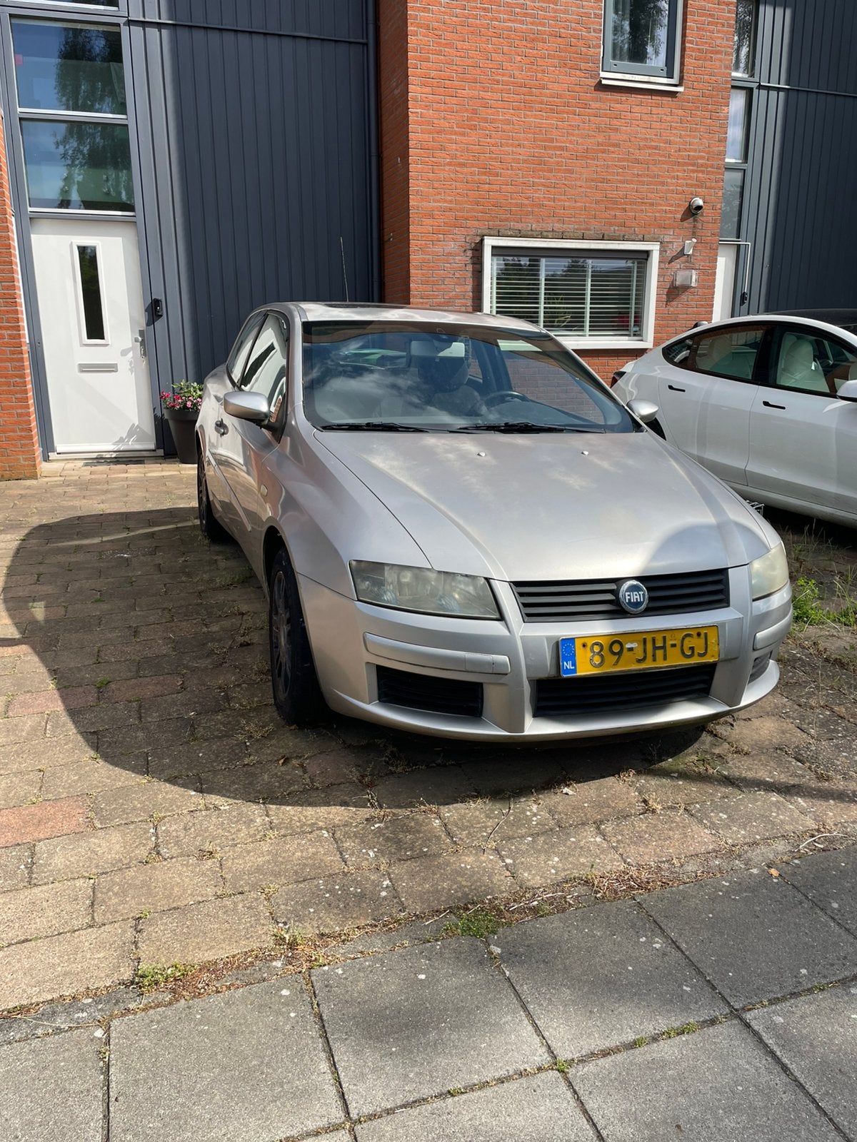 Fiat Stilo Abarth 2.4 20V (2002) – Grijs Metallic – Lage km, Particulier, Te koop