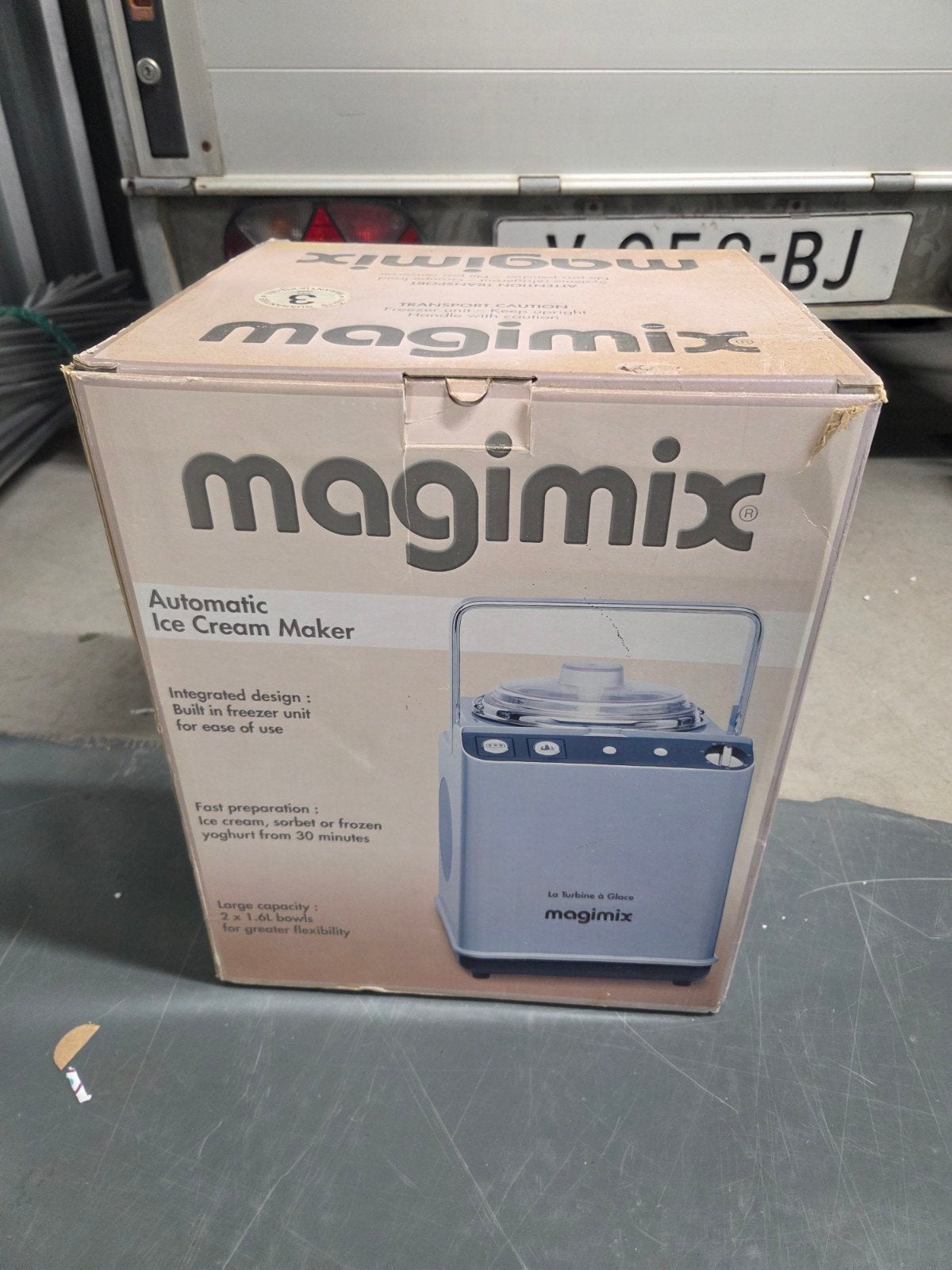 magimix ijsmachine, Ophalen, Zo goed als nieuw, Minder dan 60 m³, 3 snelheden of meer