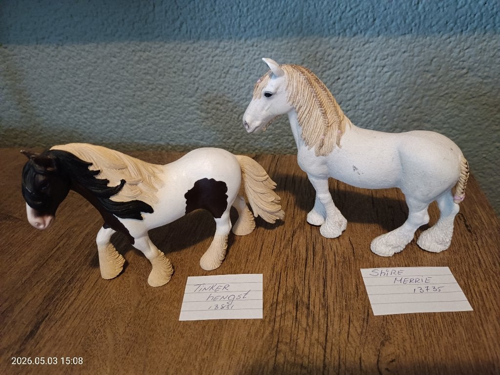 Schleich paarden, Ophalen of Verzenden, Zo goed als nieuw, Paard, Beeldje of Figuurtje