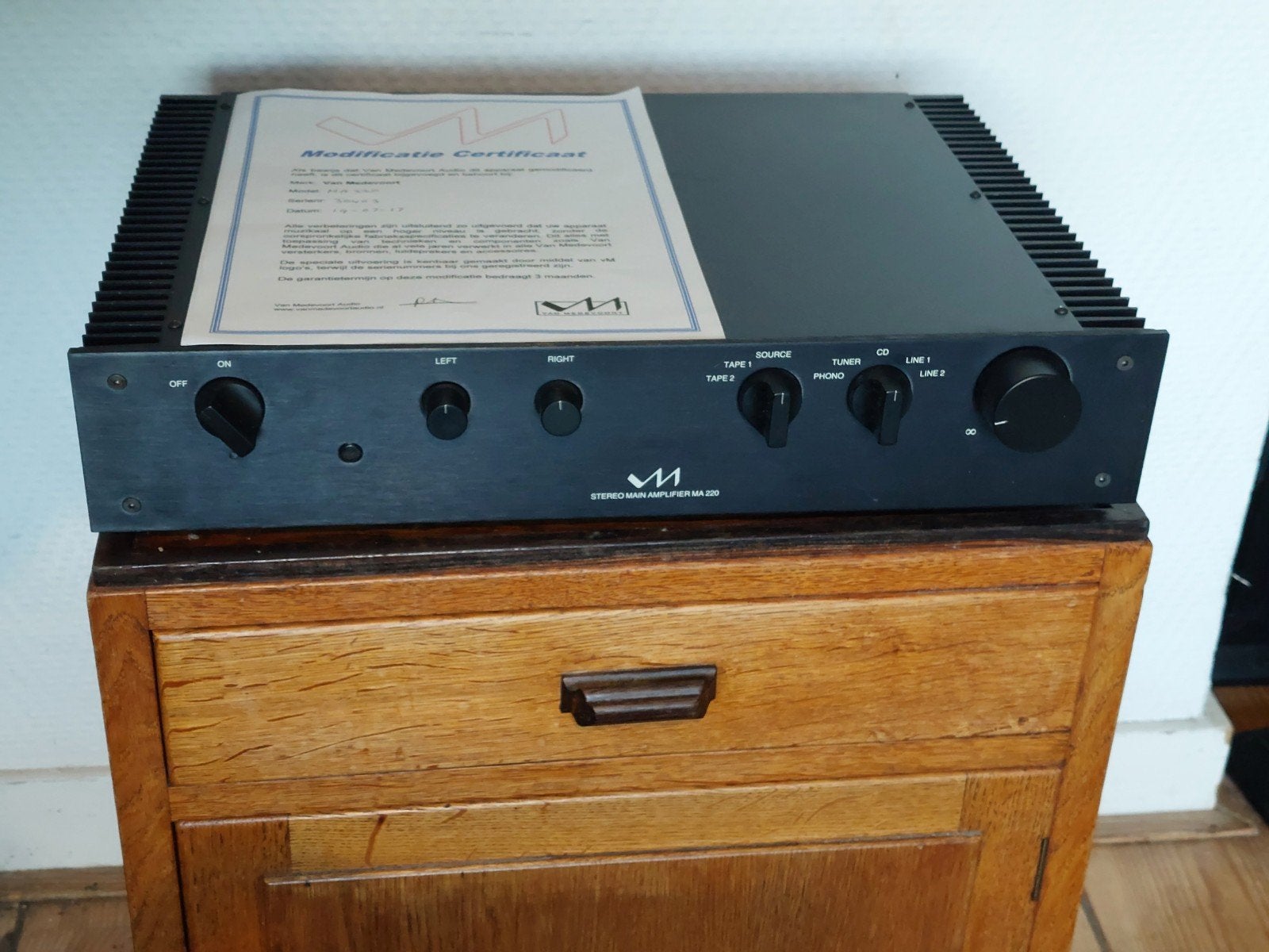 Van Medevoort MA - 220 opgewaardeerd, Ophalen of Verzenden