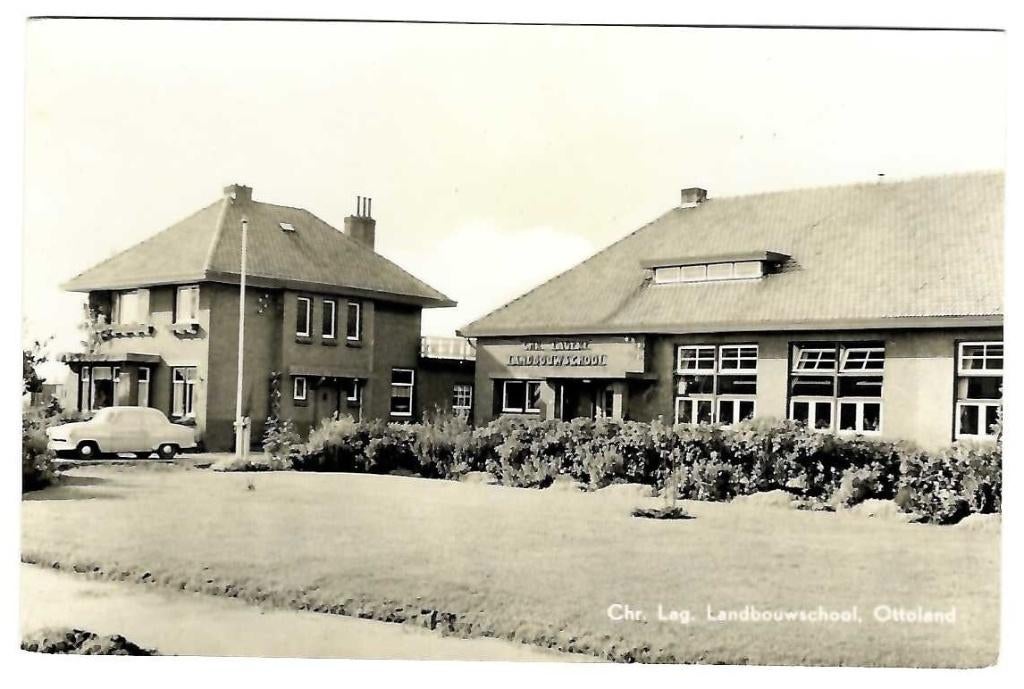 Ottoland - Chr. Lag. Landbouwschool, Verzamelen, Verzenden, 1960 tot 1980, Ongelopen, Zuid-Holland