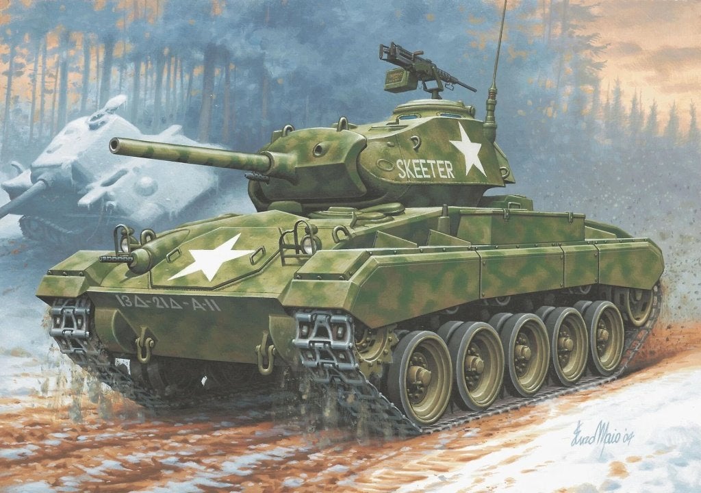 M24 Chaffee, Revell, Nieuw, Ophalen of Verzenden, Tank
