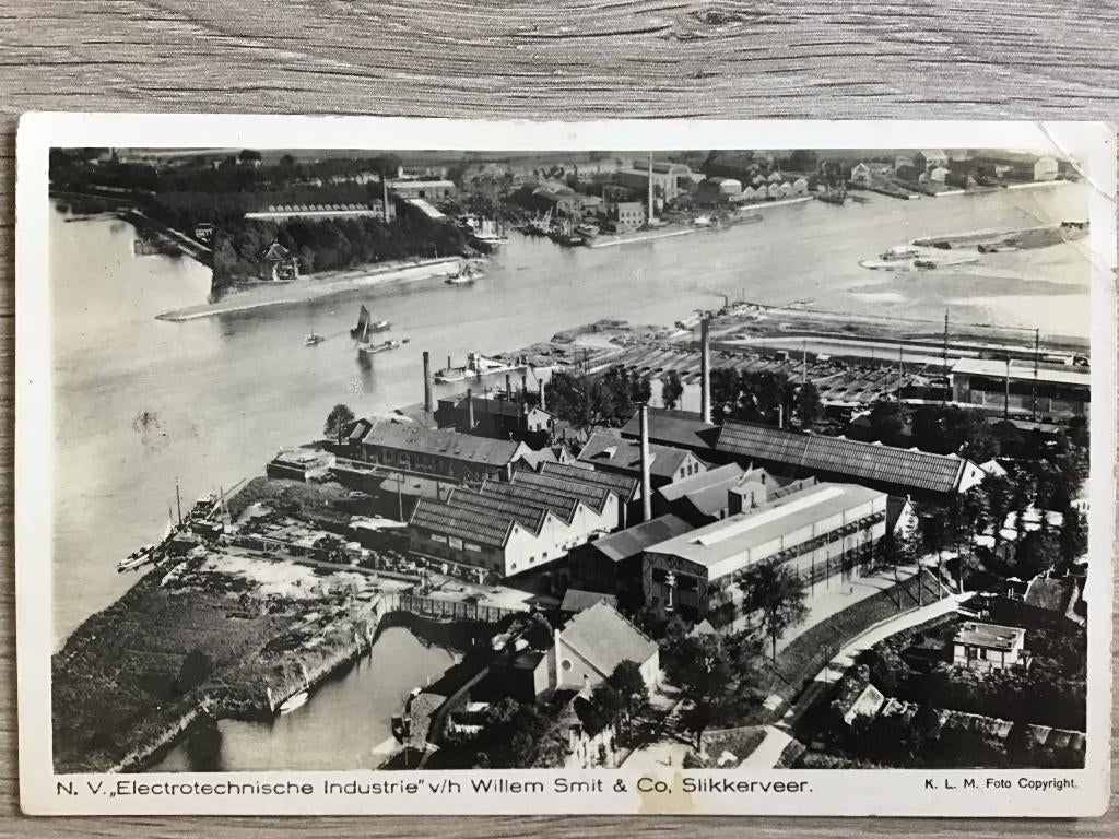 Electrotechnische Industrie Slikkerveer Barendrecht 1933, Verzenden, 1920 tot 1940, Gelopen, Zuid-Holland