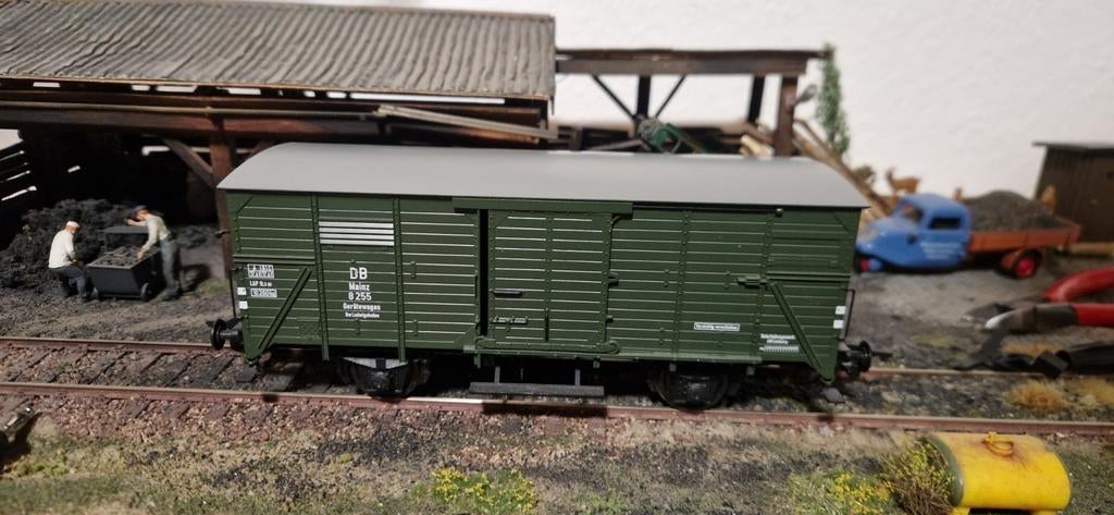 Lenz spoor 0 gereedschaps wagen, Ophalen of Verzenden, Gelijkstroom, Wagon, Overige merken
