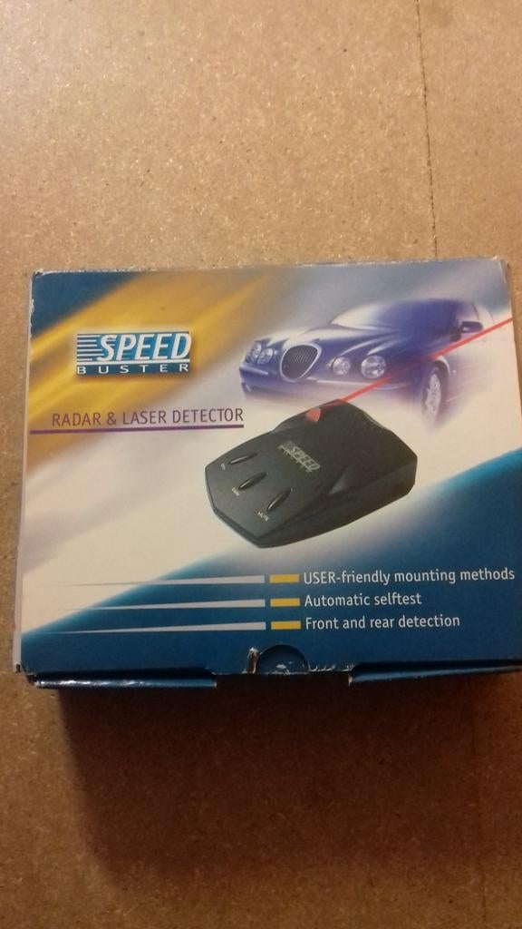 RADARDETECTOR/LASERDETECTOR/RADARVERKLIKKER, Ophalen of Verzenden