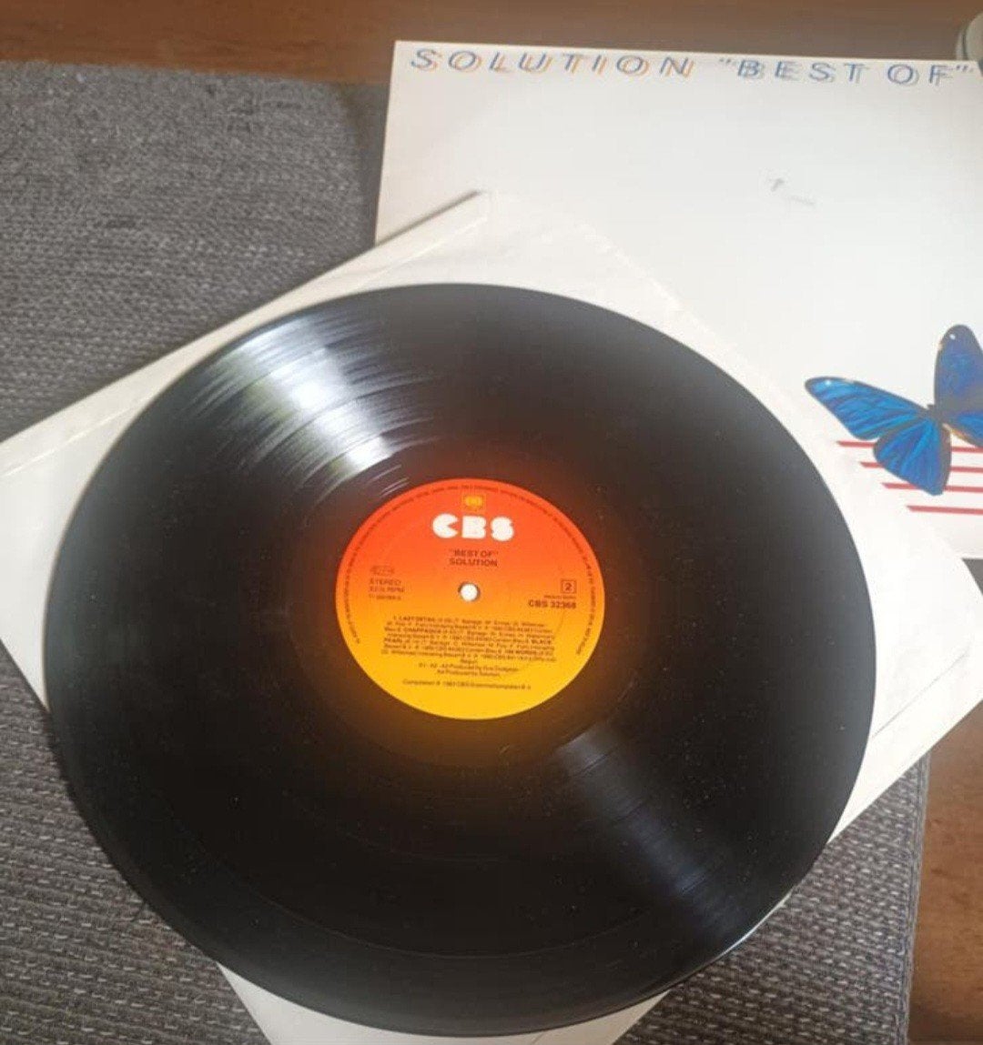 Solution - Best of /JAZZ-ROCK/ VG+, Cd's en Dvd's, Vinyl | Rock, Ophalen of Verzenden, Gebruikt, Overige formaten, Poprock