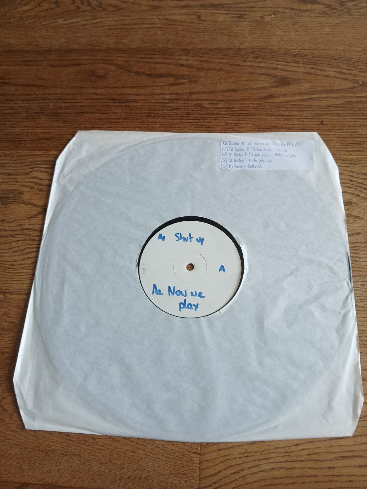 DJ Bomber & DJ Waxweazle - Now We Play EP (White Label), Gebruikt, Hardcore, Ophalen of Verzenden, EP