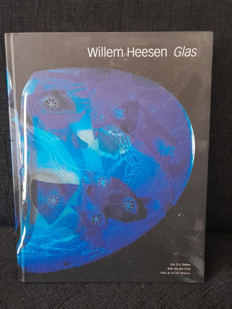 Willem Heesen Glas boek (j2), Ophalen of Verzenden