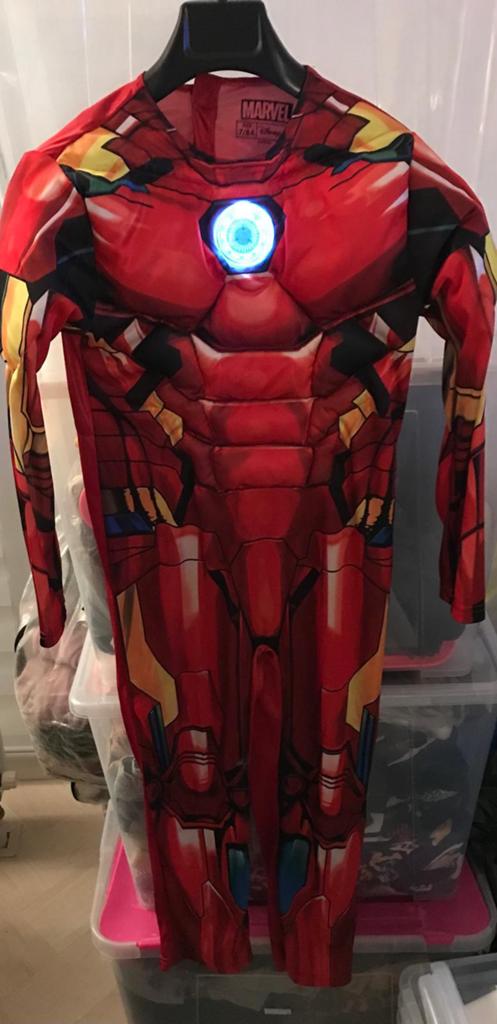 Officiele Iron Man pak uit Disney Parijs, Ophalen of Verzenden, Jongen of Meisje