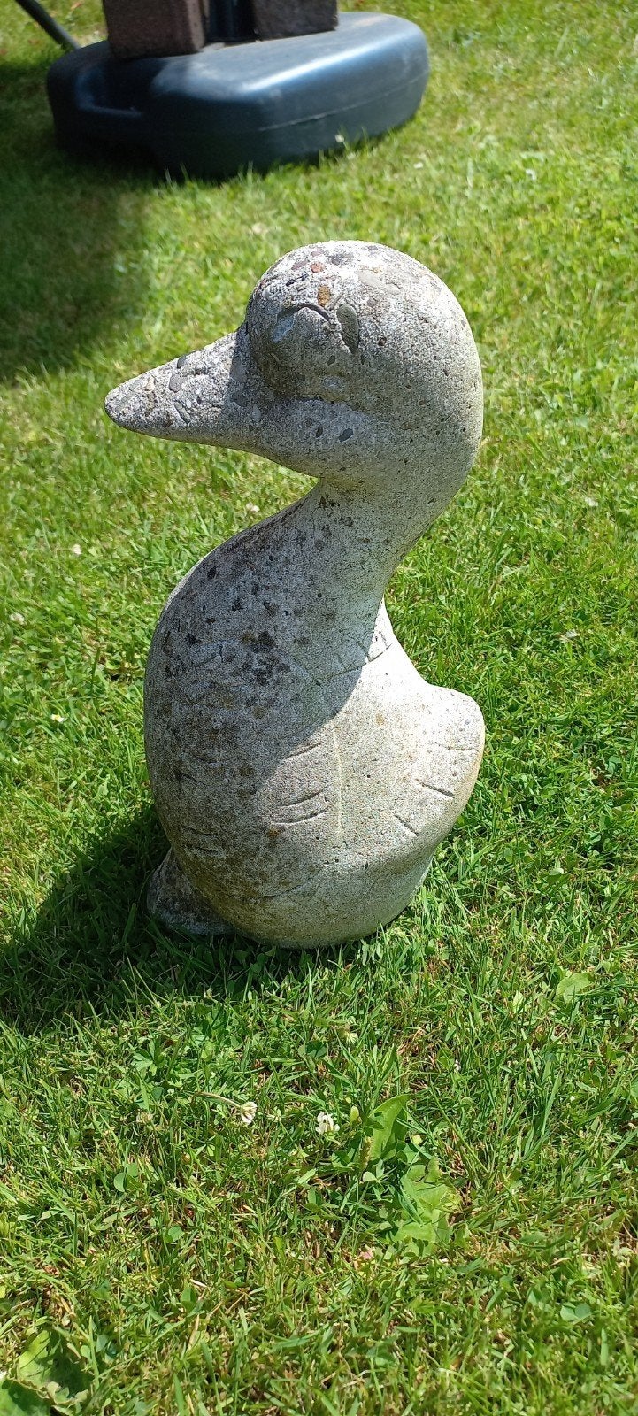 Set van 3 stenen eenden voor in de tuin, Tuin en Terras, Tuinbeelden, Ophalen, Gebruikt, Steen, Dierenbeeld