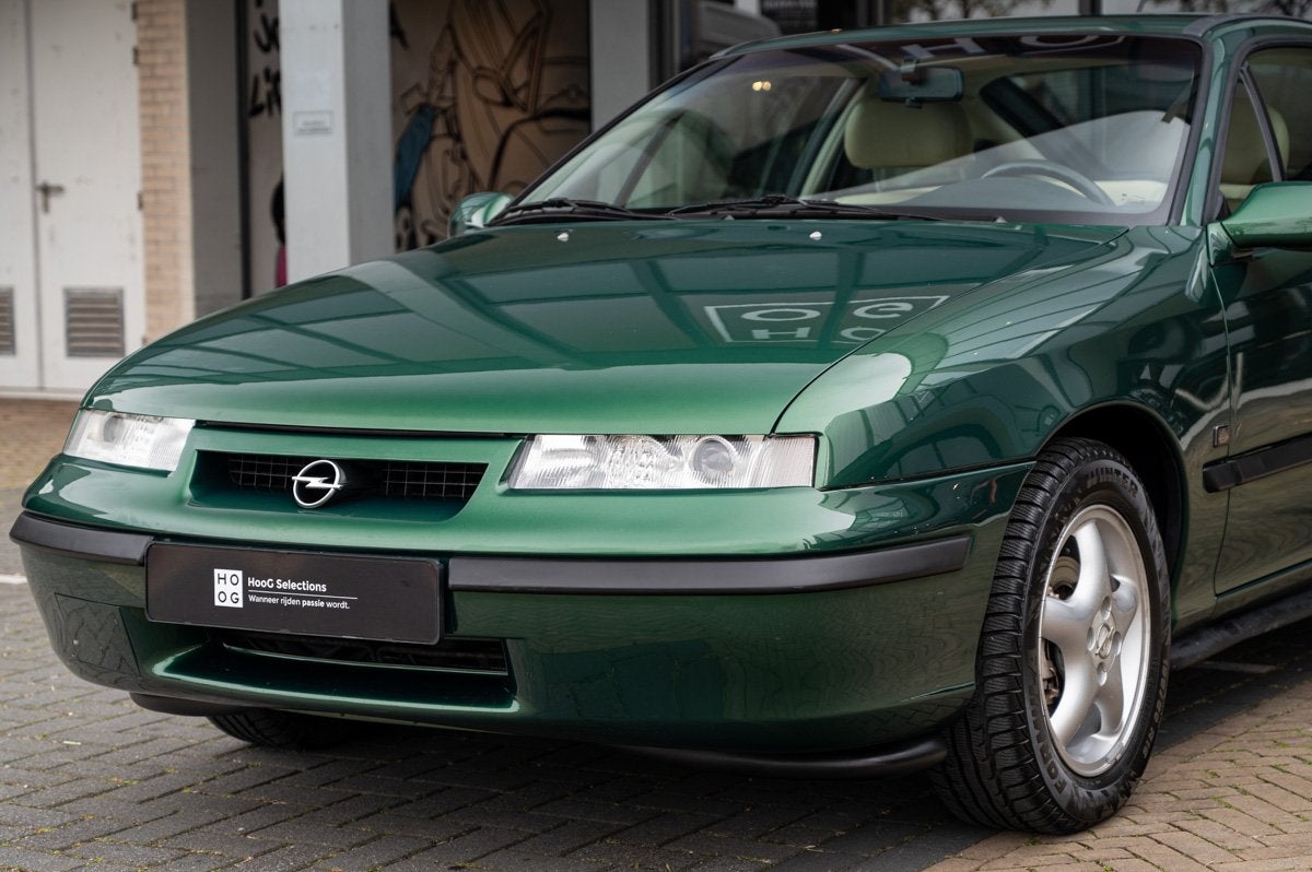 Opel Calibra 2.0i 16V (bj 1996), Auto's, Lederen bekleding, 136 pk, 4 stoelen, Leder