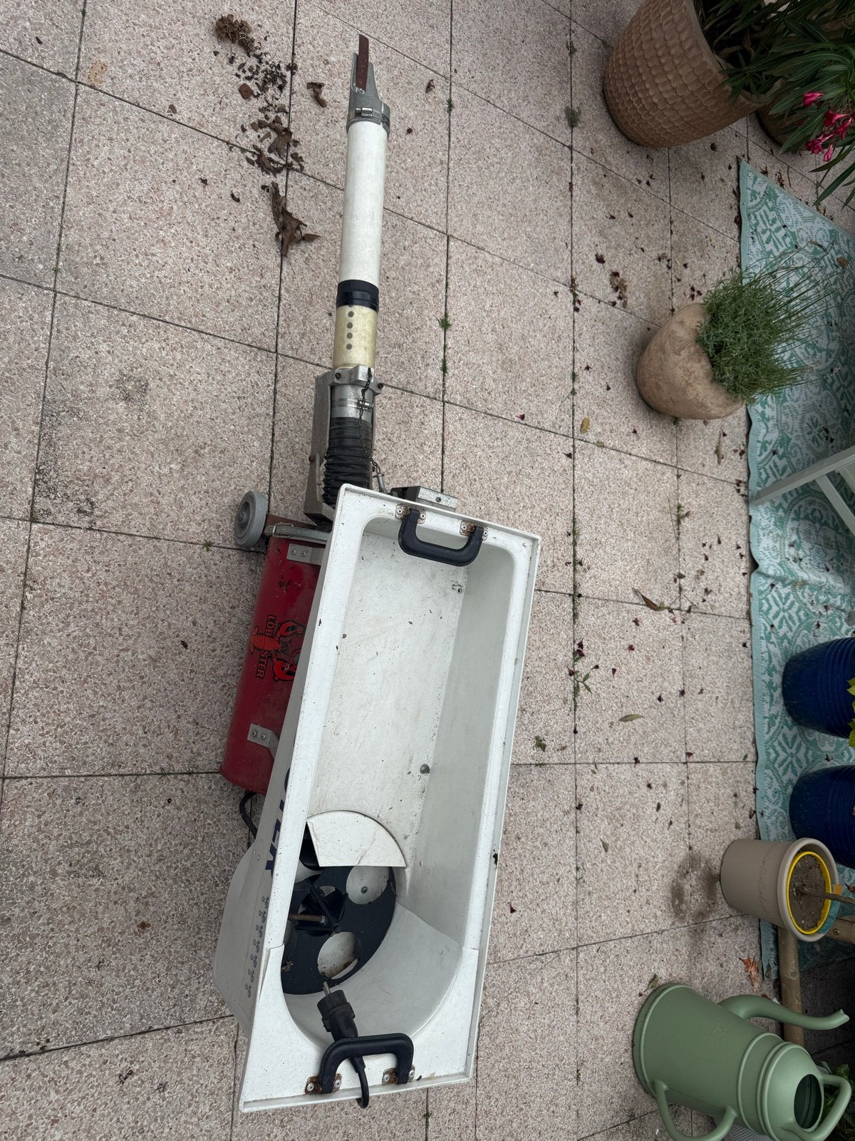Lobster Tennisballen machine, Sport en Fitness, Tennis, Gebruikt, L00, Overige typen, Ophalen
