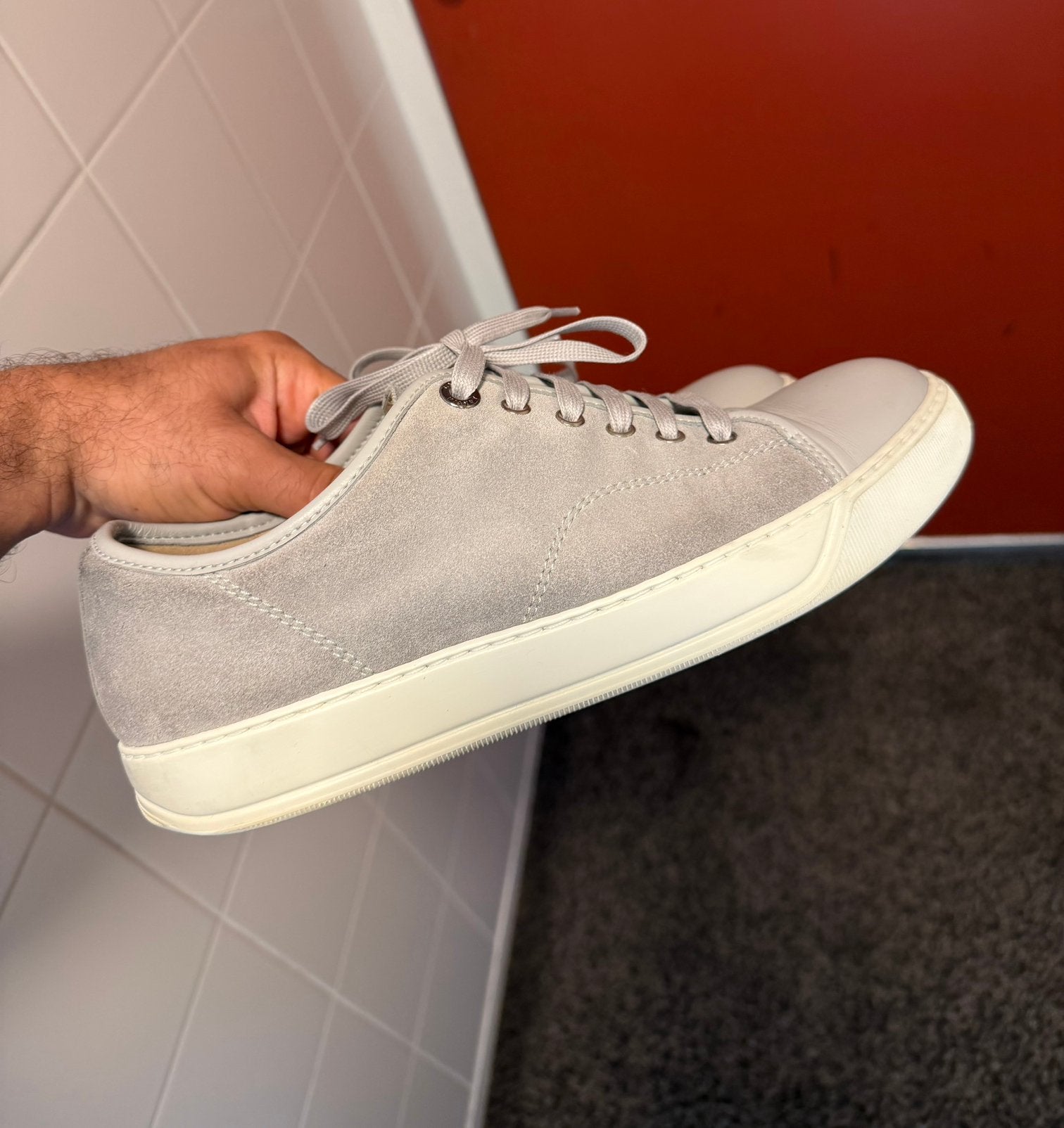 Lanvin sneakers maat 40 / 6, Ophalen of Verzenden, Gedragen
