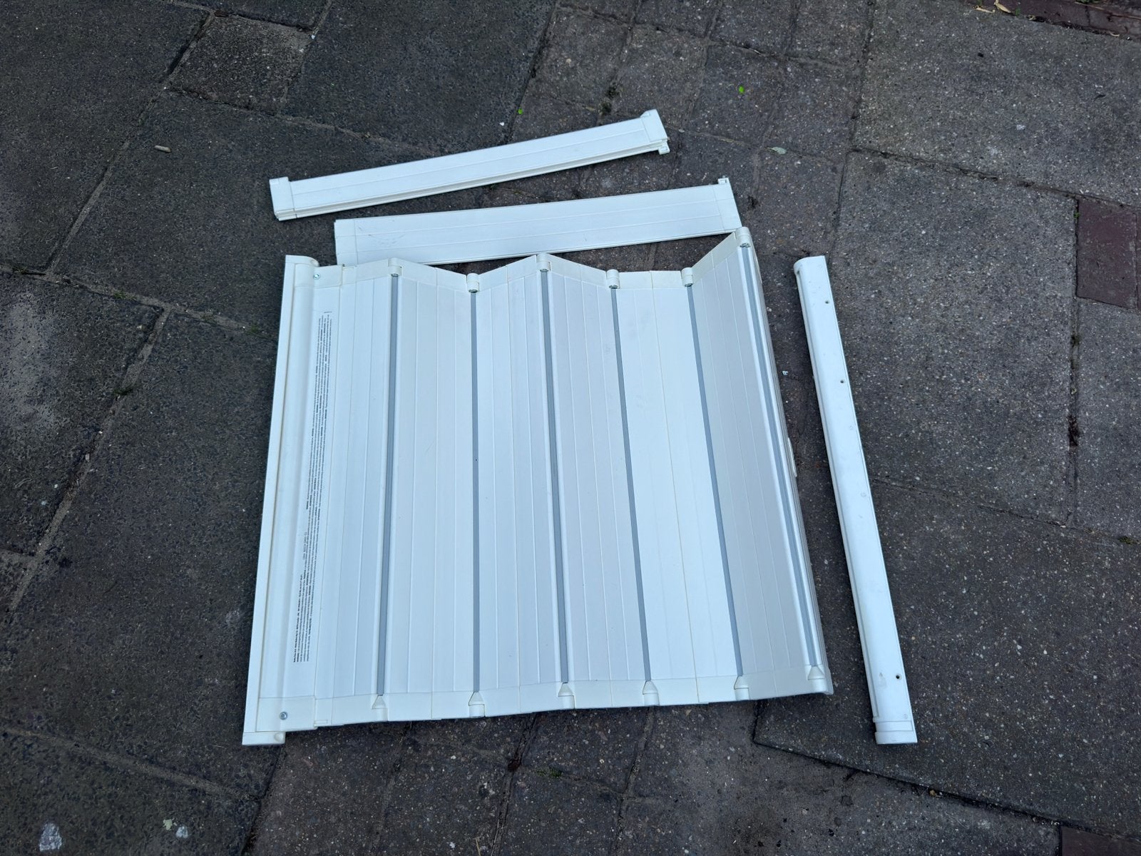 Baby Dan opvouwbaar traphekje, aanpasbaar 55-89 cm, Ophalen, Overige materialen, Gebruikt, Overige typen