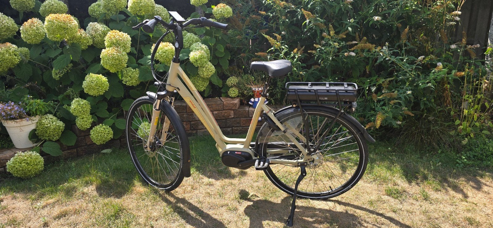 Amslod Ascot MRX-600 Elektrische Fiets (ZGAN), Versnellingen, Zo goed als nieuw, 50 tot 53 cm, Schijfrem