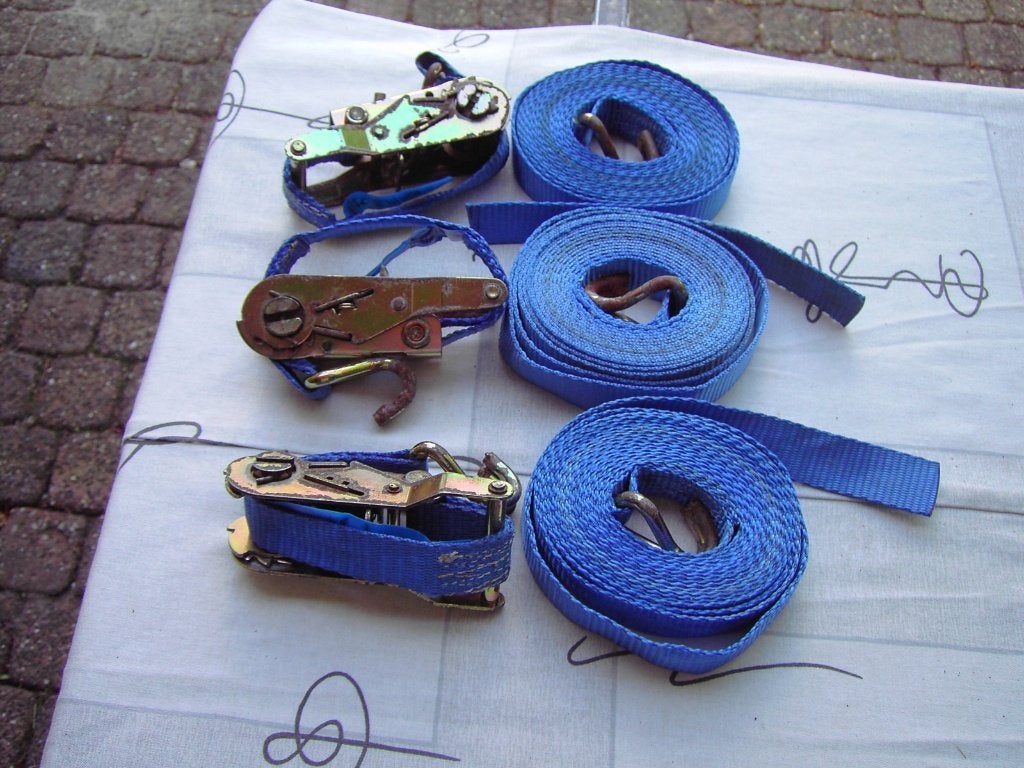 3 span banden gebruikt maar goed, Auto diversen, Aanhangwagen-onderdelen, Ophalen, Gebruikt