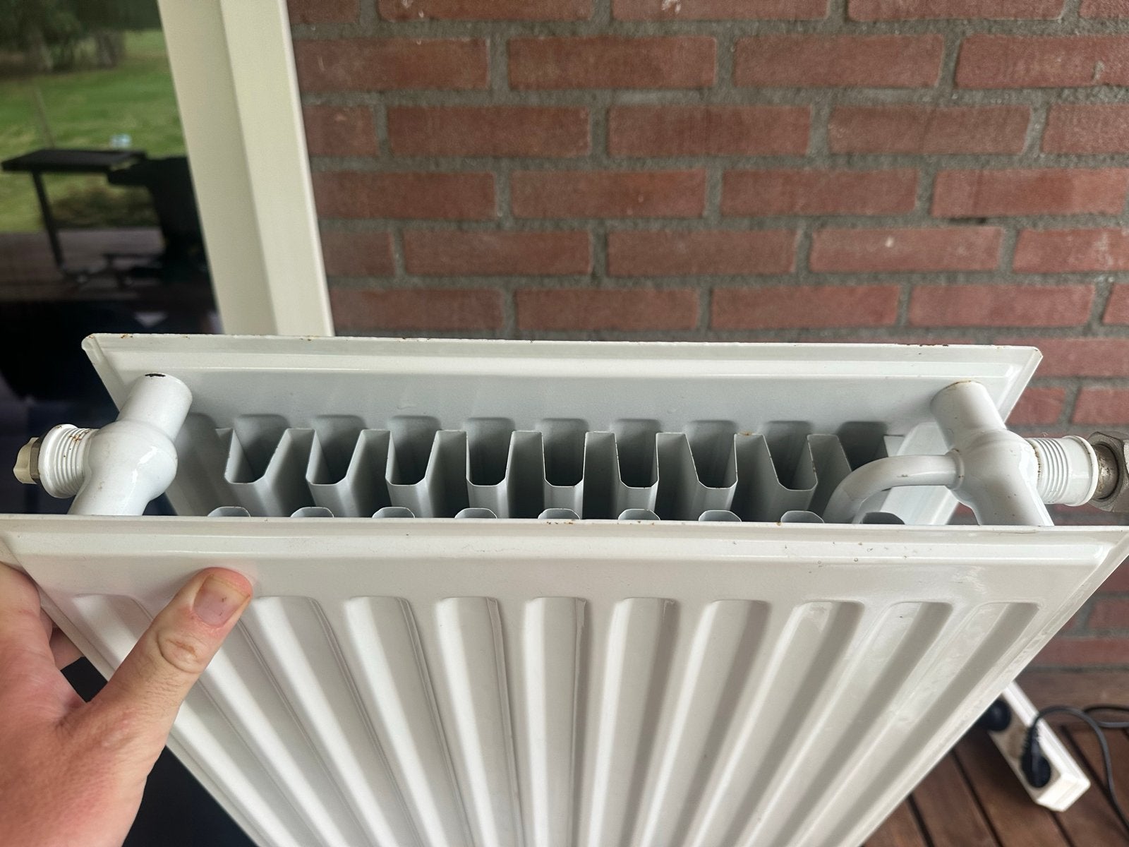 Nette radiator 40 x 70 cm inclusief ophangmateriaal, Ophalen, 30 tot 80 cm, Radiator, Minder dan 60 cm