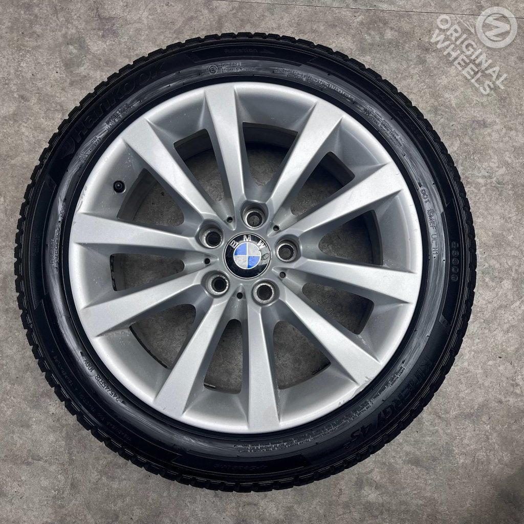 18 inch originele velgen + all season banden BMW 5 serie F10, 18 inch, Banden en Velgen, Ophalen of Verzenden, All Season