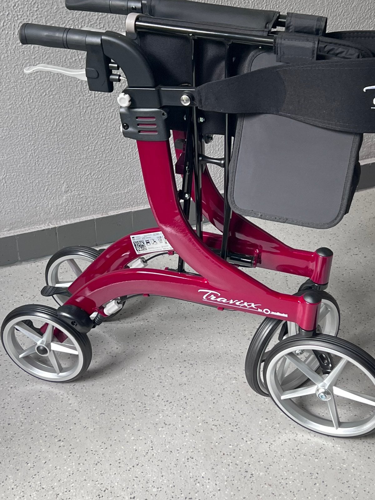 Travixx de luxe rollator, Ophalen of Verzenden, Opvouwbaar, Zo goed als nieuw