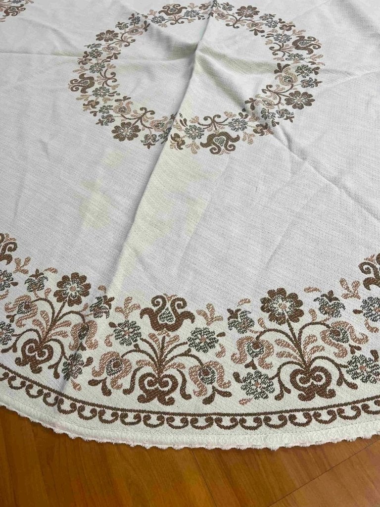 Tafelkleed geborduurd 150 cm, Djt@dejuistetoon.eu, Ophalen of Verzenden, Zo goed als nieuw, Mon Plaisir 19, Etten-Leur, Netherlands