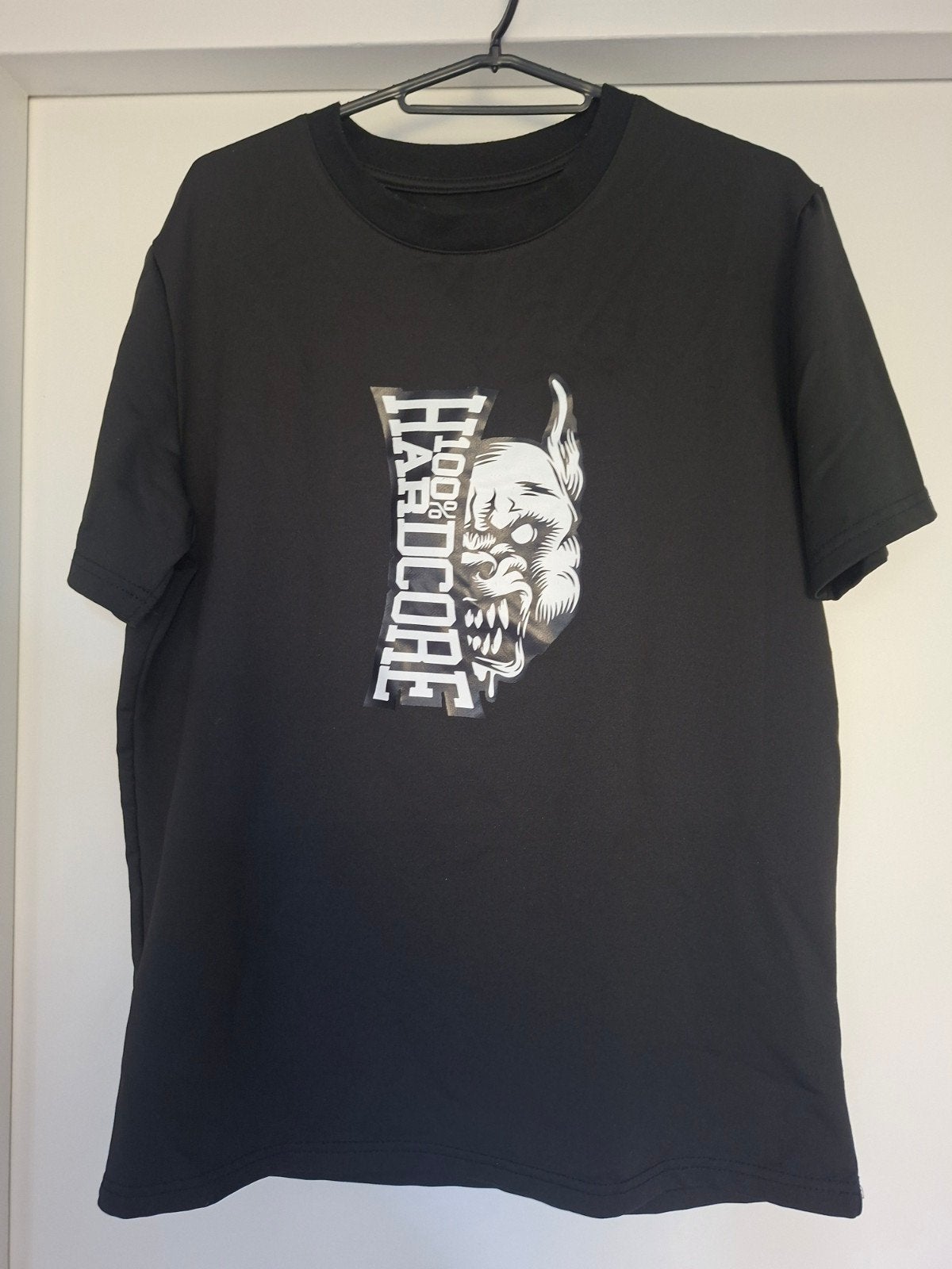 t'shirt 100% hardcore zwart maat s, Ophalen of Verzenden, Zo goed als nieuw, Zwart