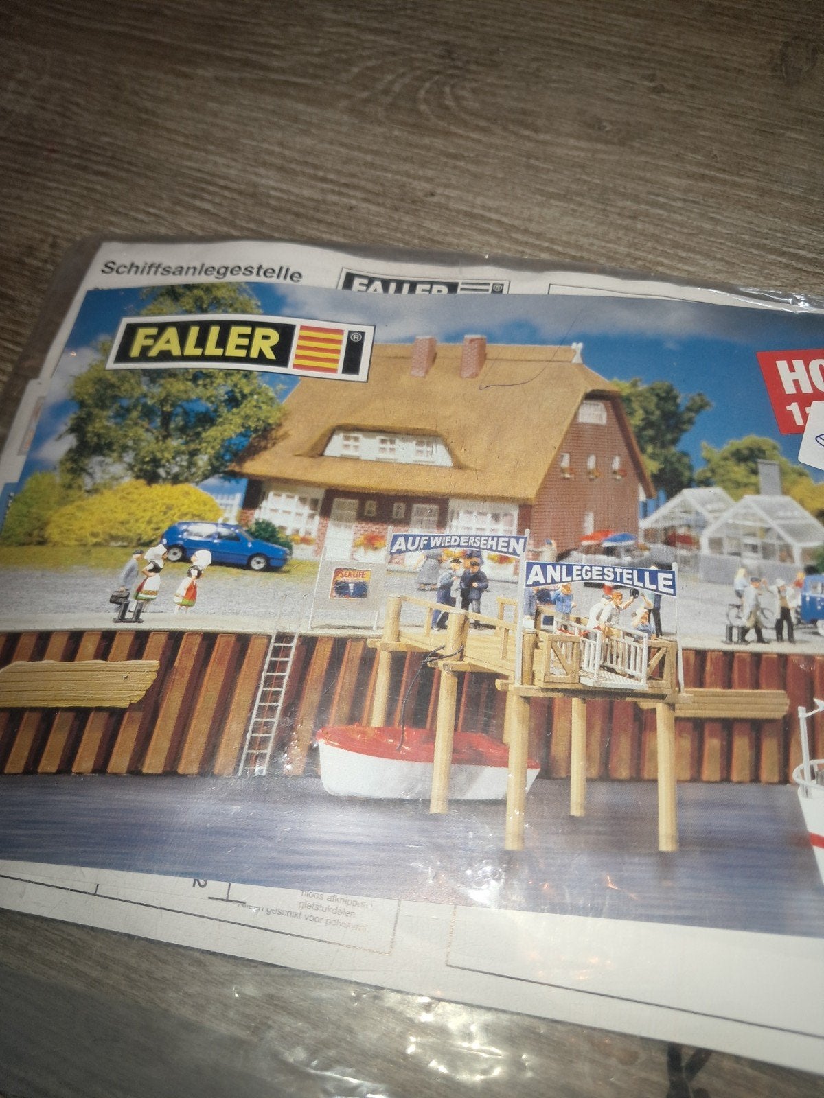 FALLER 131011 AANLEGSTEIGER, Overige merken, Gelijkstroom of Wisselstroom, Brug, Tunnel of Gebouw, Nieuw