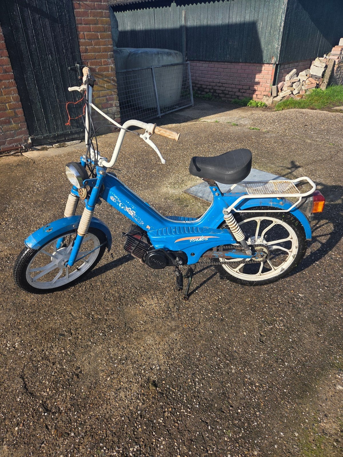 TOMOS SNORBROMMER (ZONDER KENTEKEN), Ophalen, Gebruikt, 2 versnellingen, 50 cc