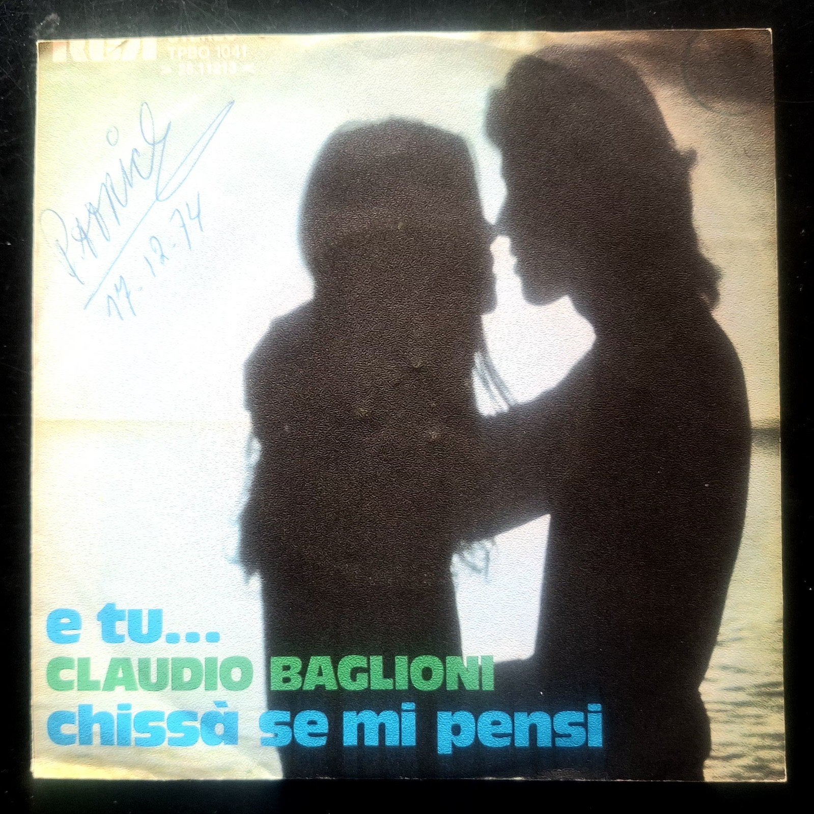 7"/SINGLE  CLAUDIO BAGLIONI - E Tu ..., Ophalen of Verzenden, Gebruikt, Pop