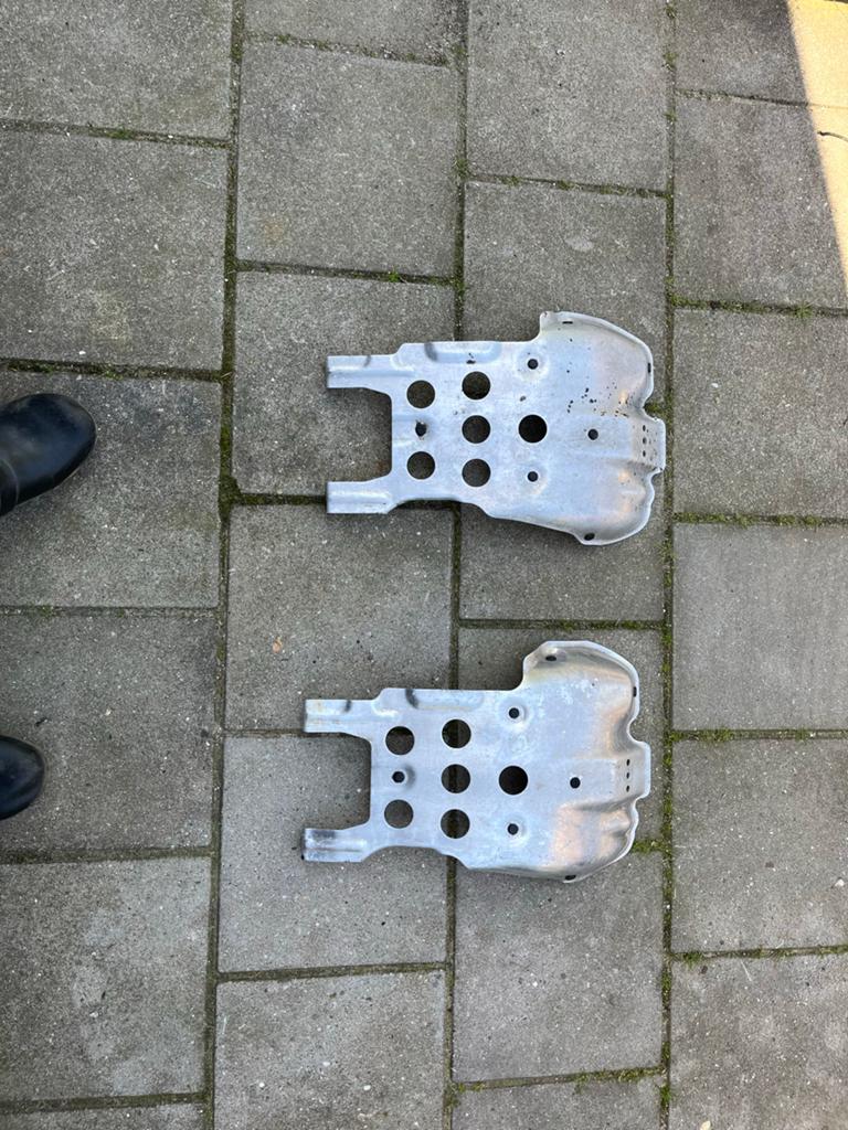 Carterbeschermplaten voor Honda XL 500 R, Motoren, Onderdelen | Honda, Ophalen, Gebruikt