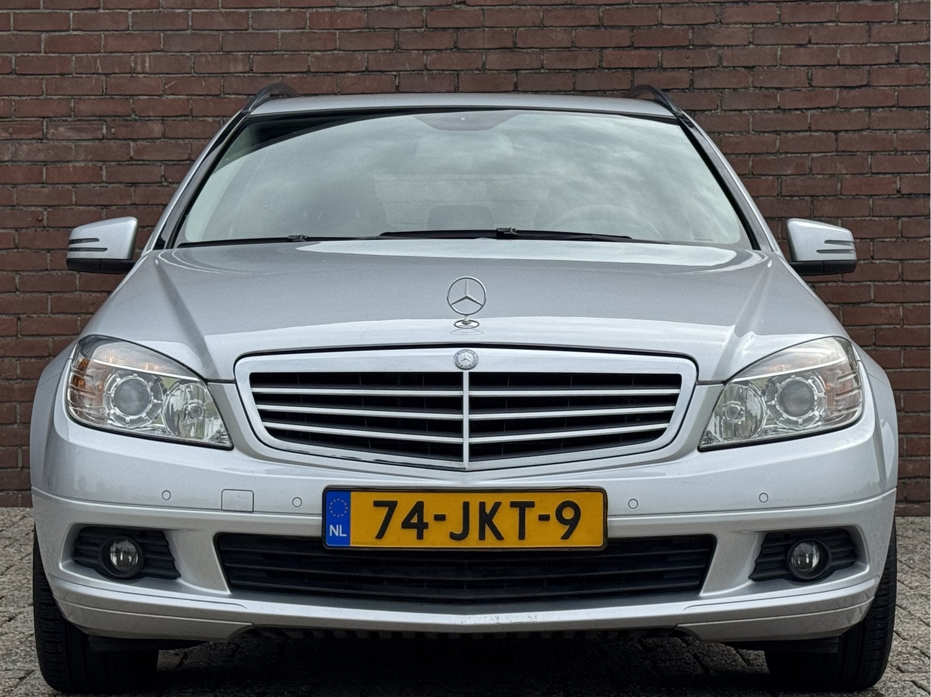 Mercedes-Benz C-Klasse Estate 180 K BlueEFFICIENCY BUSINESS, Auto's, Zwart, 1445 kg, Origineel Nederlands, Euro 4