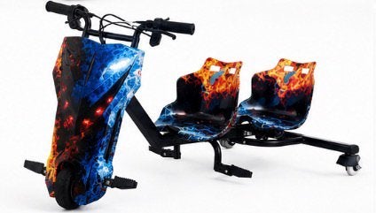 Drift trike | elektrisch | speelgoed | kinderen | 2 zitter, Ophalen of Verzenden, Nieuw