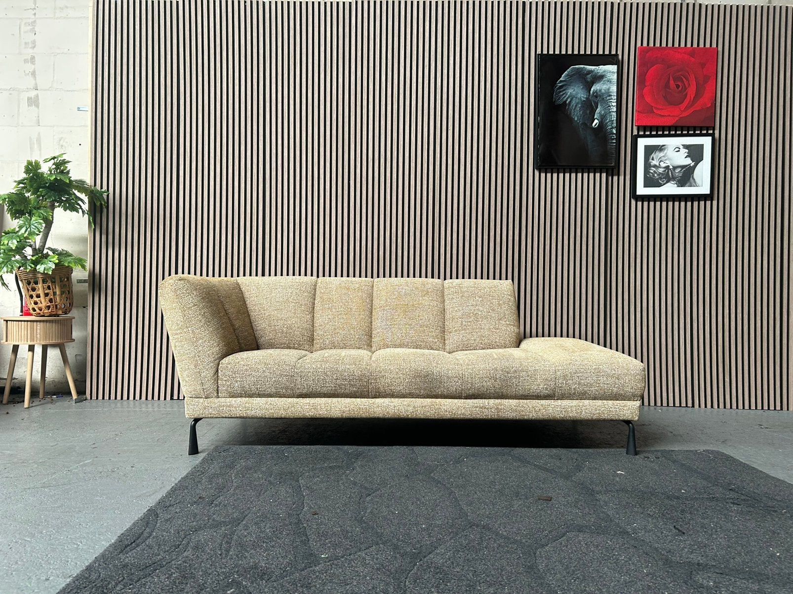 GRATIS LEVERING Montel Mondo Chaise Lounge 215X84 GEREINIGD, Montel lounge, 75 tot 100 cm, Ophalen of Verzenden, Zo goed als nieuw