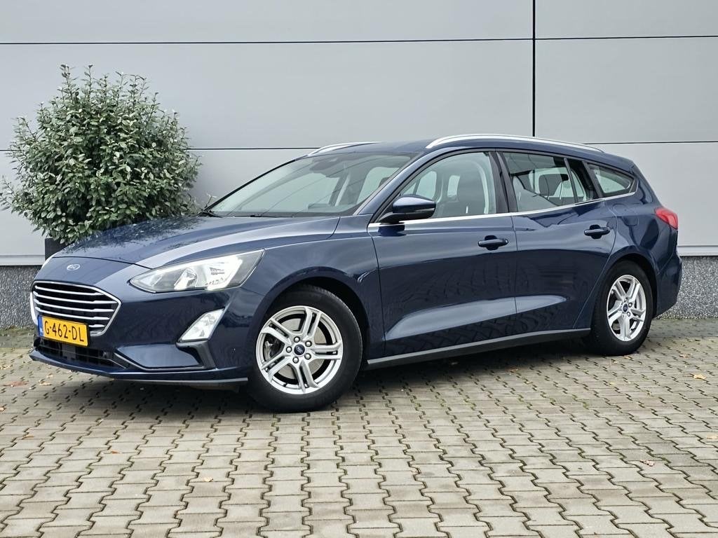 Ford Focus 1.0 Ecoboost 100pk 2019 Blauw, Auto's, 100 pk, Origineel Nederlands, Stationwagon, Particulier