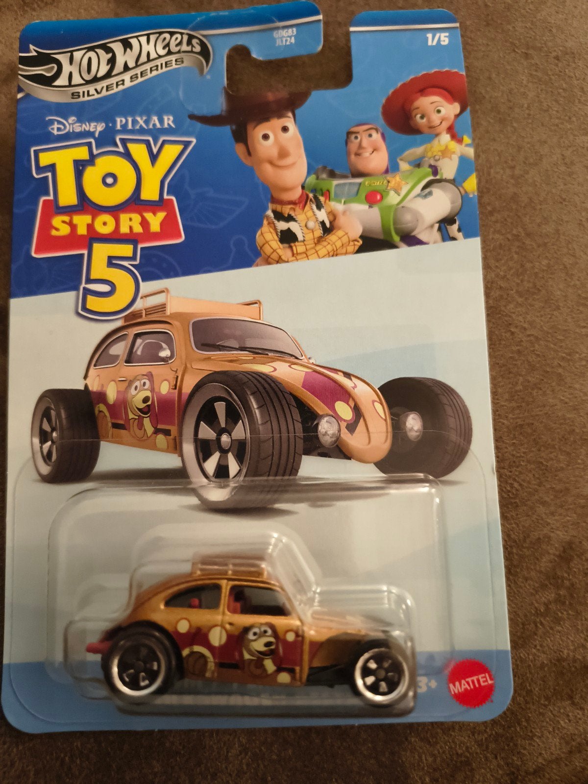 Hot Wheels Volkswagen Kever Toy Story 5 Custom, Ophalen of Verzenden, Nieuw, Auto