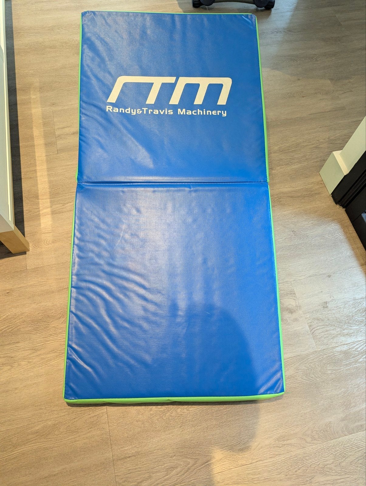 Turnmat Randy&Travis Machinery - Blauw/Groen, Ophalen, Gebruikt, Blauw, Materiaal