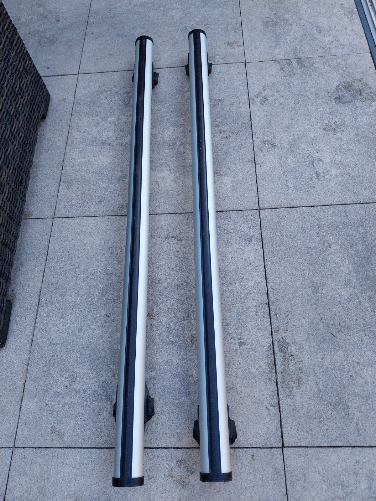 farad aluminium dakdragers voor open dakrails, Ophalen, Zo goed als nieuw