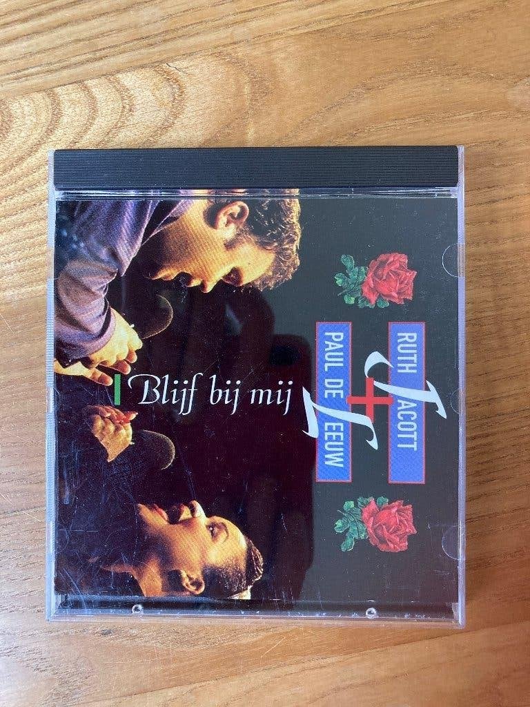 CD  Single Blijf bij mij - Ruth Jacott & Paul de Leeuw, Ophalen of Verzenden, Zo goed als nieuw, Levenslied of Smartlap, Inclusief doosje
