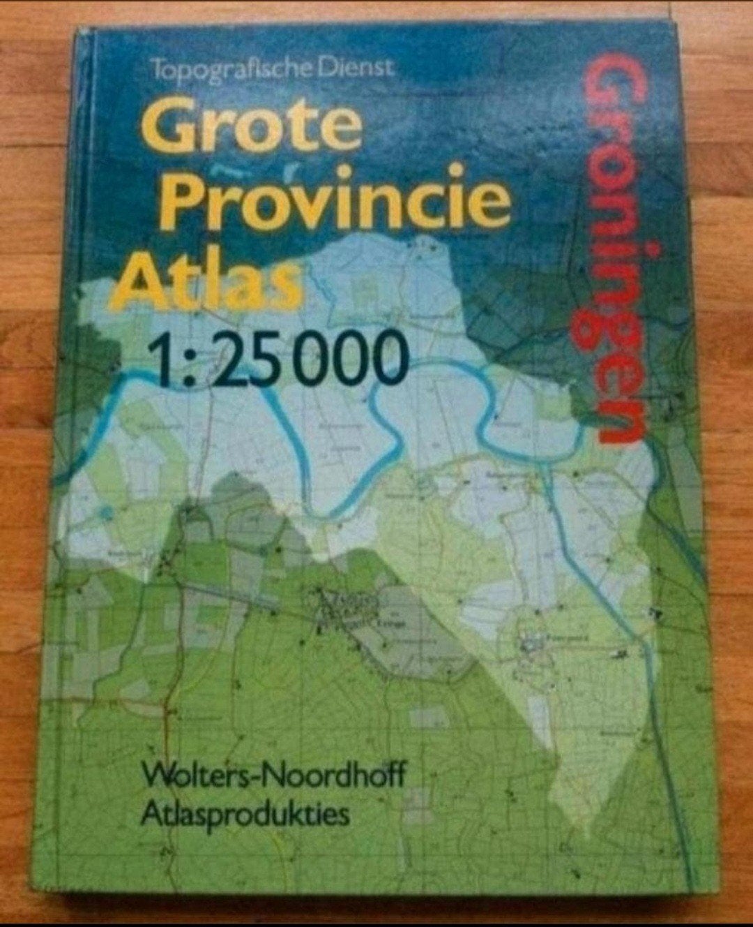 Grote provincie atlas groningen
Wolters noordhoff atlasprodu, Ophalen of Verzenden, 1800 tot 2000, Nederland, Landkaart
