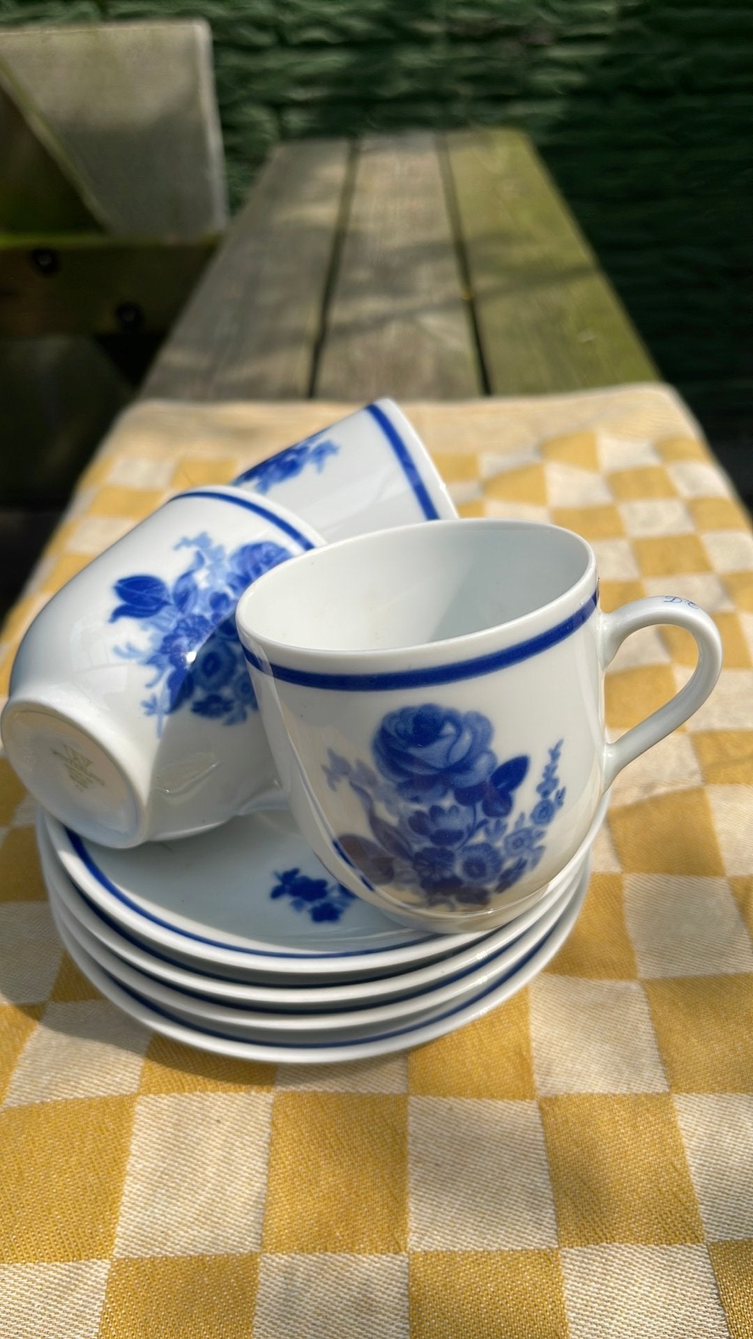 Setje sevies kop & schotel, Ophalen of Verzenden