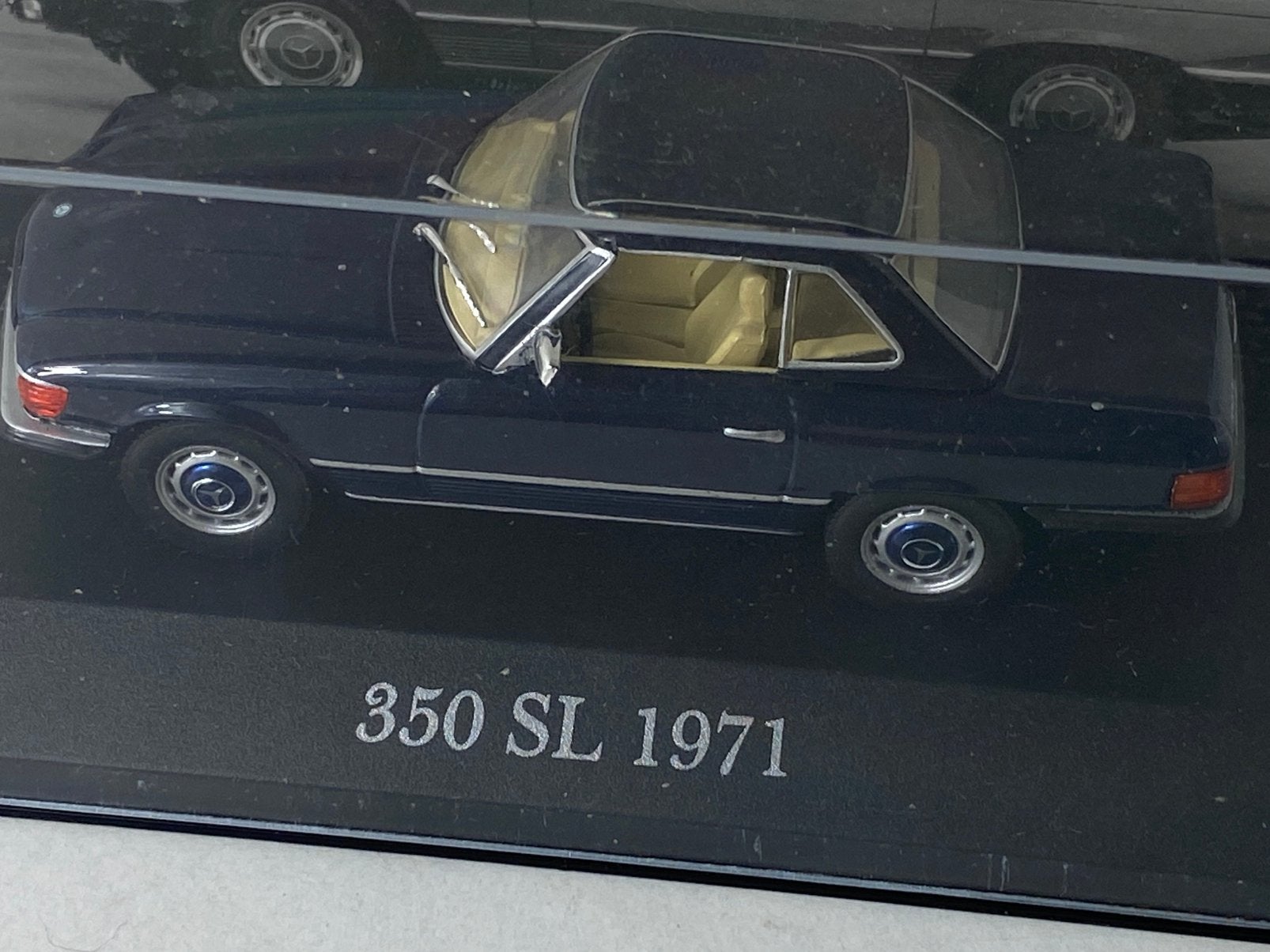 1:43 mercedes 350SL 1973-HARDTOP-in ovp, Ophalen of Verzenden, Auto, Overige merken