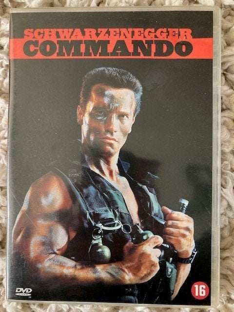 DVD ‘Commando’ met Arnold Schwarzenegger, Vanaf 16 jaar, Actie, Ophalen of Verzenden, Gebruikt