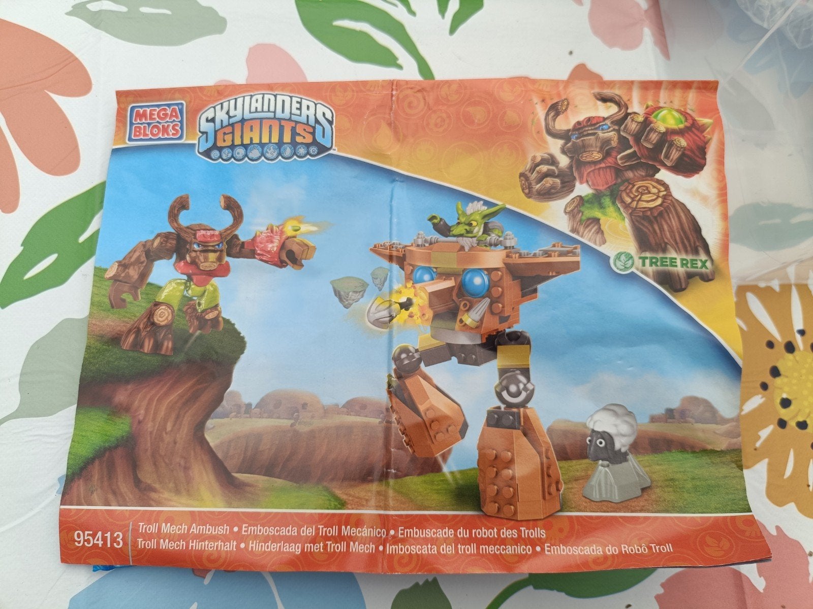Mega Bloks Skylanders Giants Troll Mech Ambush 95413, Ophalen of Verzenden, Gebruikt, Megabloks