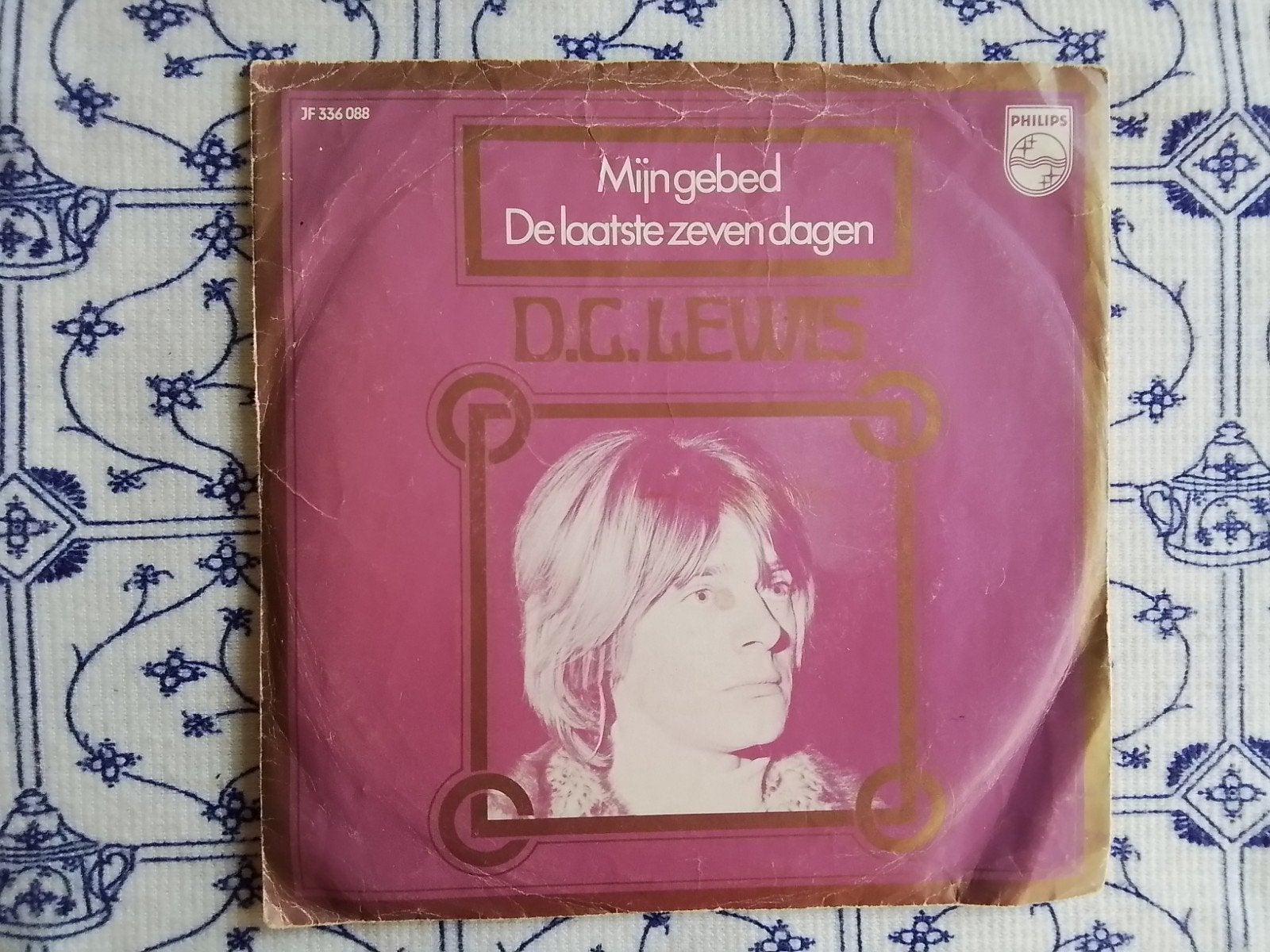 D.c.   Lewis        Mijn gebed  ( met krantenartikel 1970), Cd's en Dvd's, Vinyl Singles, Ophalen of Verzenden, Zo goed als nieuw
