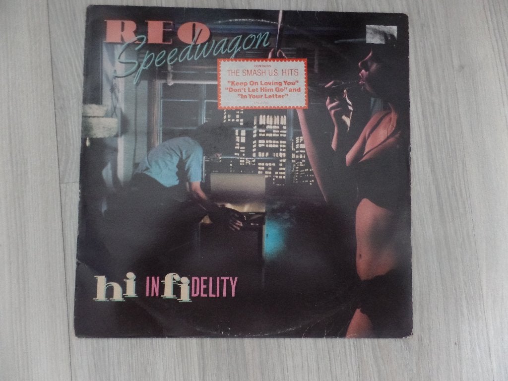 REO Speedwagon Hi Infidelity LP, Cd's en Dvd's, LP, Gebruikt, Ophalen of Verzenden, 12 inch