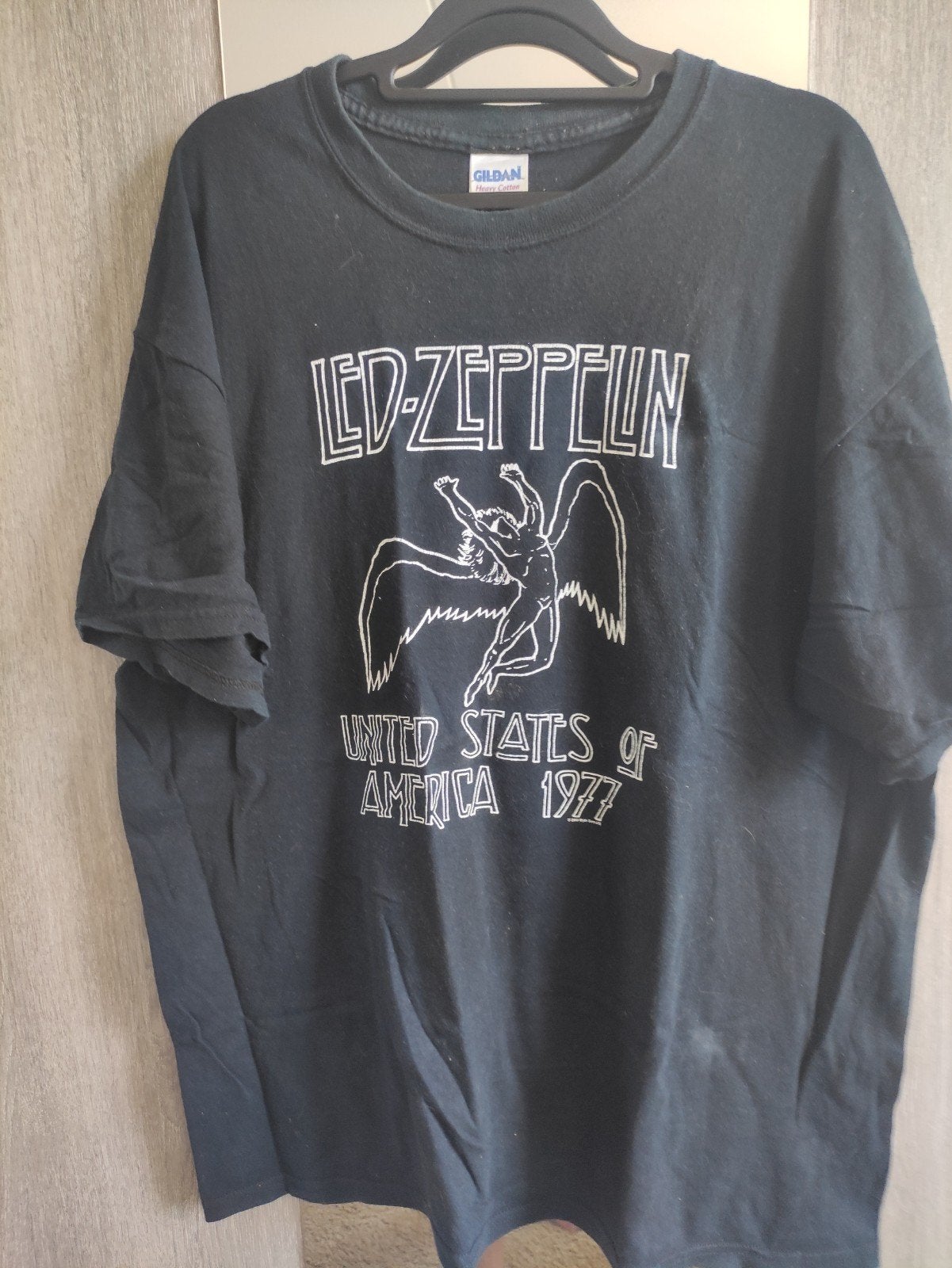 Led Zeppelin shirt XL Stairway, Ophalen of Verzenden, Zo goed als nieuw, Maat 56/58 (XL), Zwart
