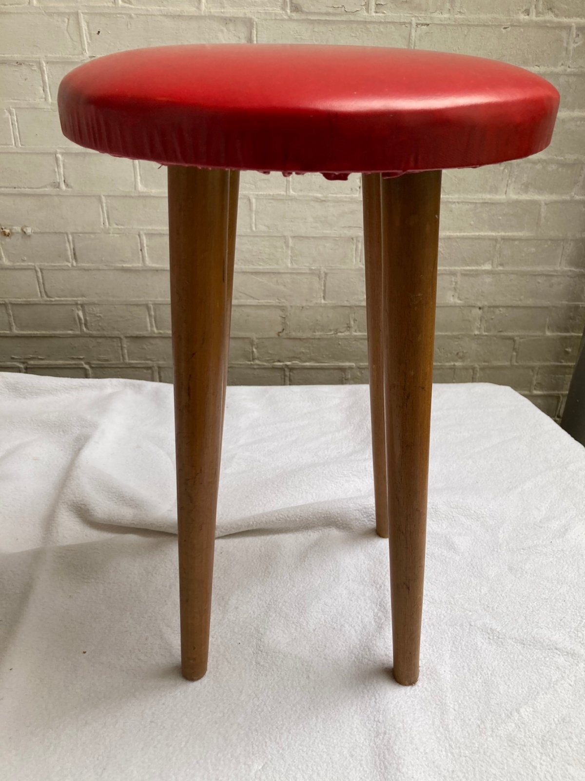 Krukje (rood zitvlak), Ophalen, Zo goed als nieuw, Overige materialen
