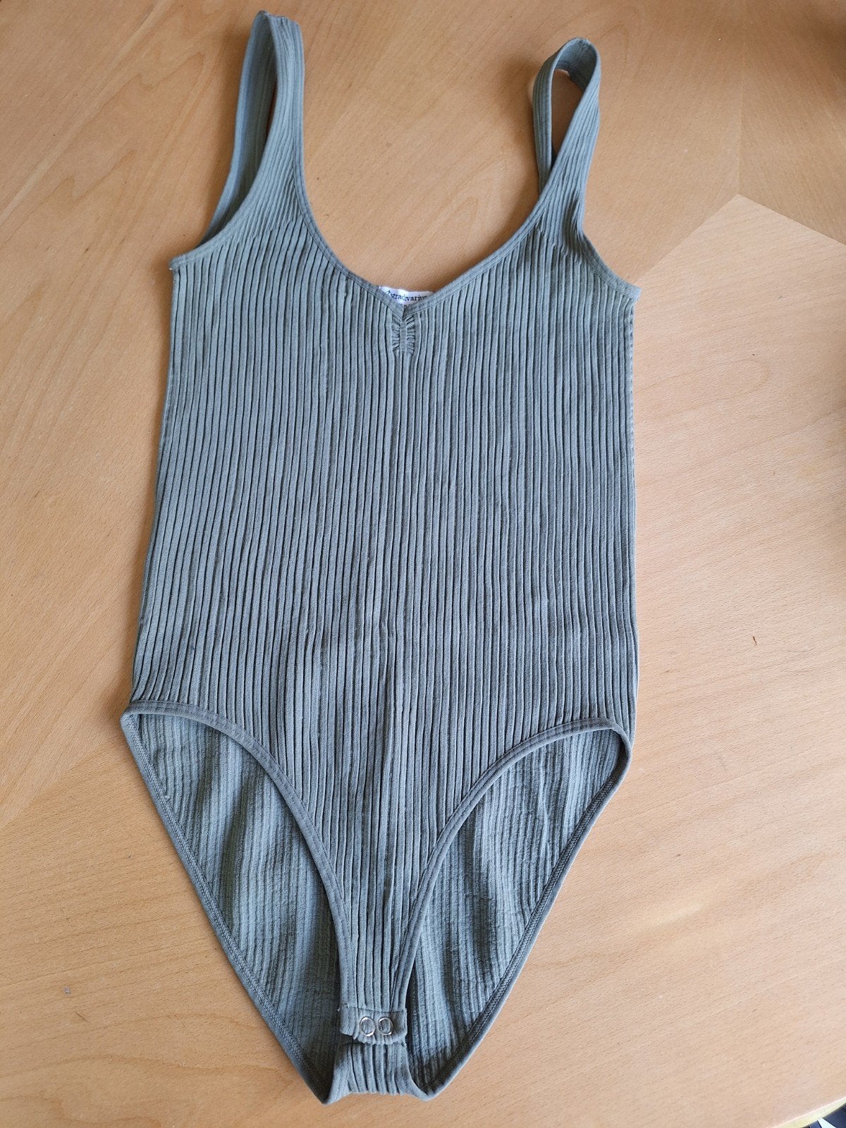 Stradivarius Ribstof Bodysuit, Ophalen of Verzenden